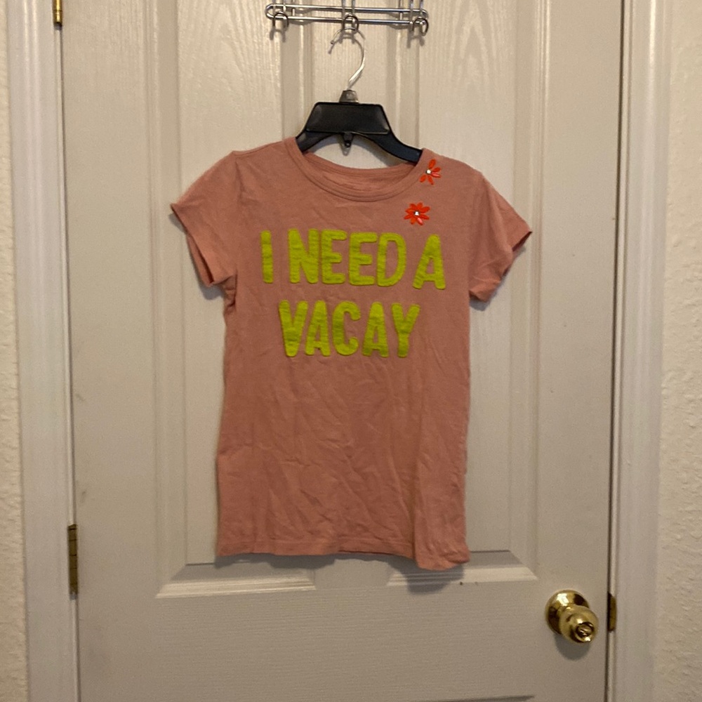 Pink and green T-shirt